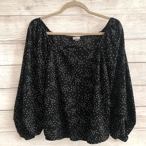 A New Day Black Blouse